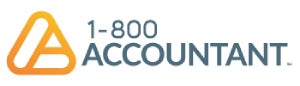 1-800Accountant logo.