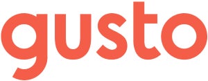 Gusto logo.