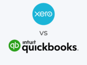 The Xero and QuickBooks logos.